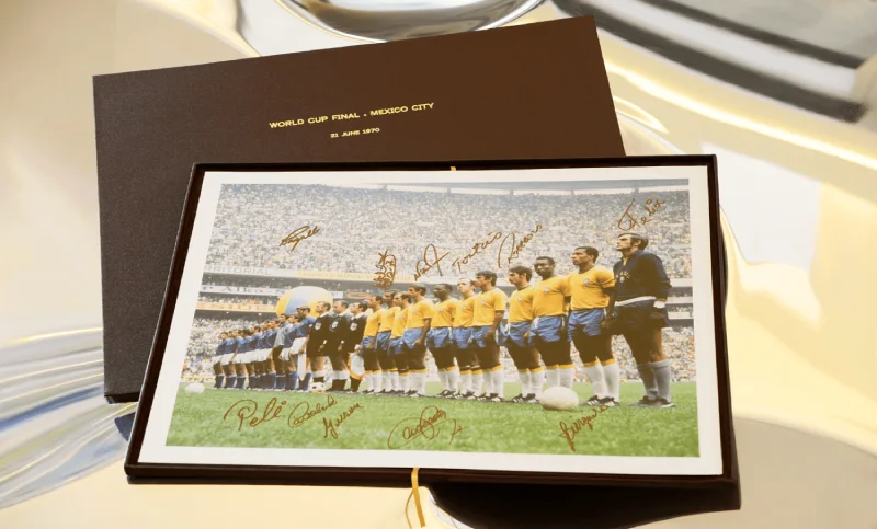 Signed photograph of the Beautiful Team