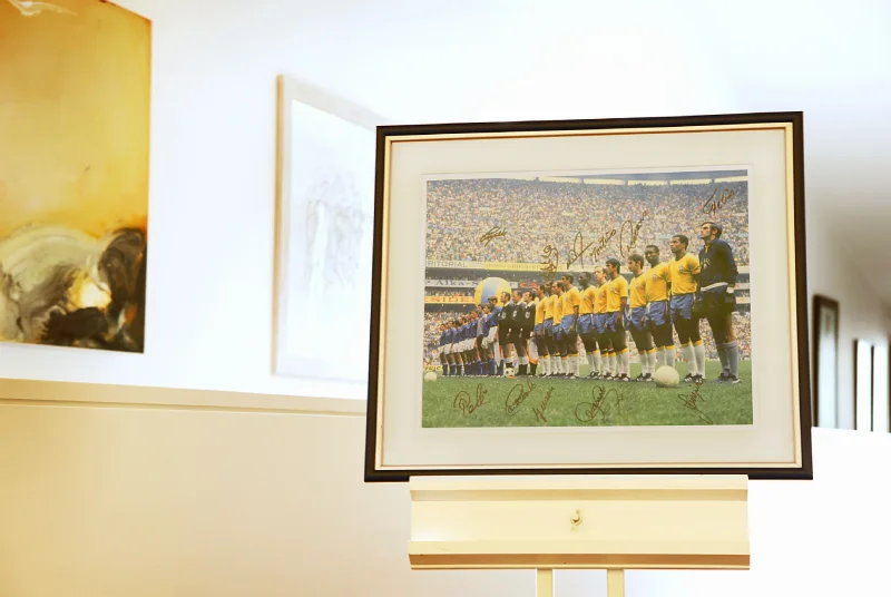 Signed photo of the lengendary team